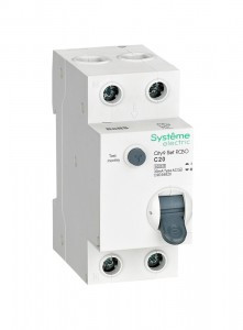 Systeme electric City9 дифф. автоматический выкл. АВДТ 1P+N С20 30мА, тип AC, 6кА C9D36620