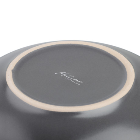 MILLIMI Салатник 880мл, 20х5.4см, керамика, графит