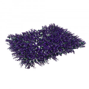 INBLOOM Изгородь искусственная Самшит фиолетовый 40×60см, PE