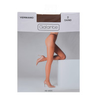 GALANTE Versiamo Колготки 40 DEN с шортиками, 85% полиамид, 15% эластан, размер 2, цвет загара