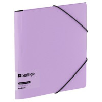 Папка на резинке Berlingo &quot;Instinct&quot; А5, пластик, 600мкм, лаванда Арт.358885