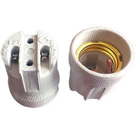 Ecola патрон керамический E27 Белый AB7SCWEAY