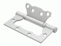 Петля без врезки РЕНЦ 100*75*2,5, 2 подшип. б/колп. суп. белый IN100-2BB FH SW(2шт)