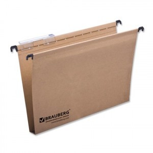 Папки подв. карт. BRAUBERG комп. 10шт., 315х245 мм, А4, 231788