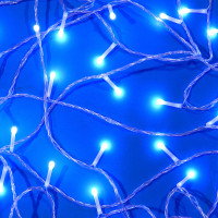 СНОУ БУМ Гирлянда эл. вьюн 20м, 120LED, белый, 8 режимов, ПВХ прозрачный, 220В