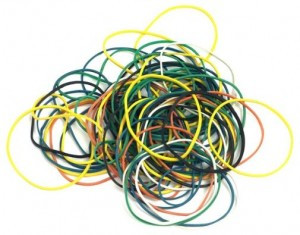 Резинка универсальная 100г диам.60мм. цвет ассорти 1442