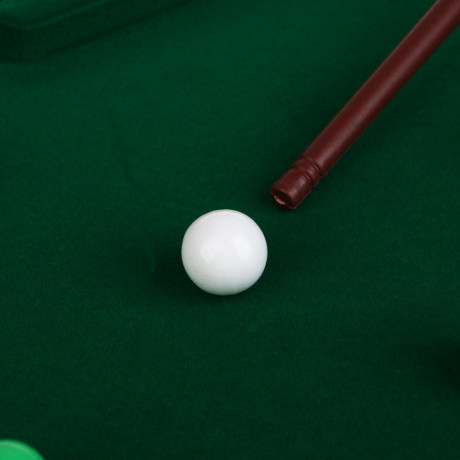 Игра настольный бильярд, 31х18,5см, пластик