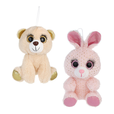 ИГРОЛЕНД Игрушка мягкая "Милашка" , 20 см, полиэстер, 2 вида