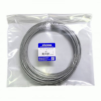 Трос стальной оцинк в ПВХ 2/3мм (25 метров) в пакете 1/1 НАКРЕПКО 318101