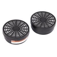 Фильтр комбинированный к полумаске изолирующей "Исток" 300/400, А1Р1, 2 шт