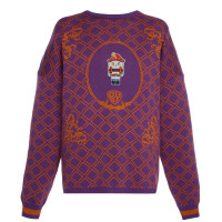 Свитер &quot;Nutcracker&quot;, фиолетовый, унисекс, разм. S