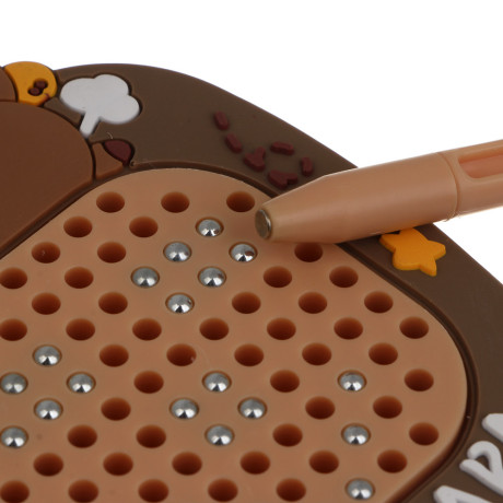 Игрушка брелок "Магнитный планшет", 10х15,5см, PVC, ABS, металл, микс