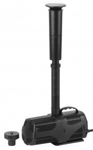 GREEN APPLE GANF01-01 Насос для фонтана с насадками 16W(1000 л/ч) макс. подъем воды 1.5 м