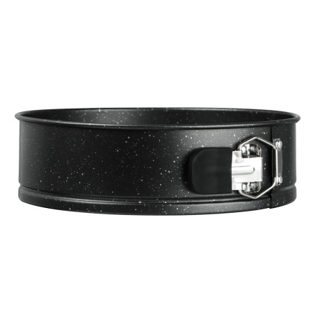 SATOSHI Лион Форма для выпечки круглая разъемная 24x6,5см, антиприг.покрытие Мрамор, силикон.ручки