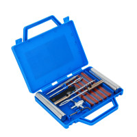 ЕРМАК Набор для ремонта бескамерных шин в кейсе 12 предметов