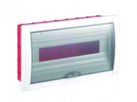 VIKO by Panasonic бокс (корпус) пластик ЩРВ-П-12 мод. встраиваемый с дымчатой дверцей IP40 909120