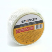 STEKKER Лента самоклеящаяся &quot;серпянка&quot;, 60 г/м 45 мм, 45 м, белая INTP11-6048-45 39912