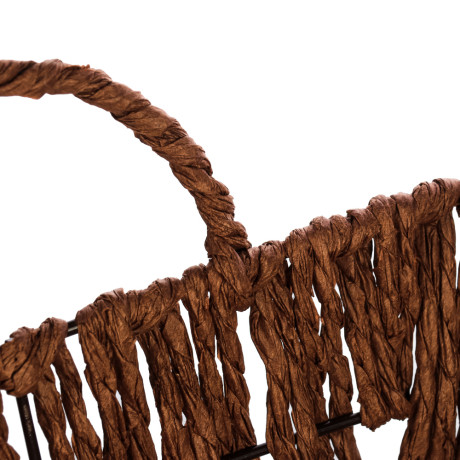 Корзинка плетеная тм VETTA Амелия, 22х22х8см, 2 дизайна