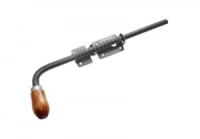 Засов Домарт с пружиной 400мм б/п d-16мм5)