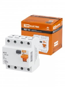 TDM УЗО ВД1-63 4Р 63А 500мА SQ0203-0100