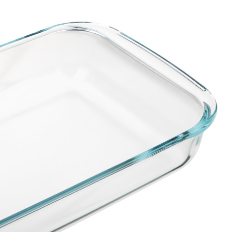 SATOSHI Форма для запекания жаропрочная прямоуг., с ручками, стекло, 34,5х20,4х5,2см, 2,2л,GB-2200