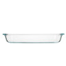 SATOSHI Форма для запекания жаропрочная прямоуг., с ручками, стекло, 34,5х20,4х5,2см, 2,2л,GB-2200