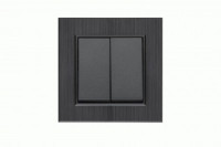 MAKEL Karea Line выкл. СУ 2 кл. ДЫМЧАТЫЙ 86050003