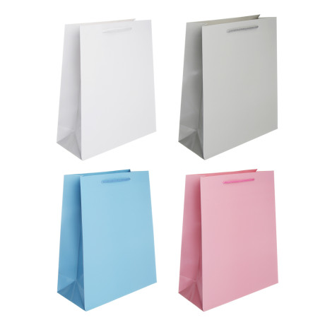 Пакет тм Fntastic подарочный, L 32x26x10см, бумага, арт.14, 4 цвета