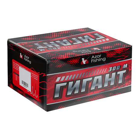 AZOR FISHING Леска ГИГАНТ, 300м, 0,20мм