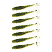 KAIDA Приманка силиконовая ТВИСТЕР 3", 8см, 4гр, HT007, 7шт