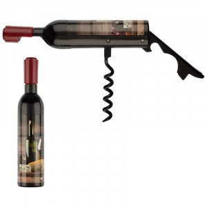 Открывалка/штопор Sommelier 11,3*2,3см магнит карбон сталь 985977 Mallony