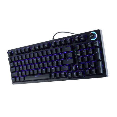 BY Игровая клавиатура проводная механическая Scutum FULL SIZE 96 кл., Outemu "Brown", RGB, 2м