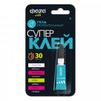 Супер-Клей Гель ФАЗА 3г, BL1, шоу-бокс, арт. 5044081