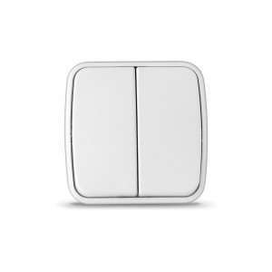 СОЮЗ Электра выкл. ОУ 2 кл. бел. (пласт. осн.) 0031