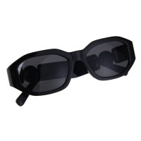 РЫЖИЙ Очки солнцезащитные, пластик, металл, 142x37мм, черные