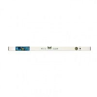 Уровень алюминиевый, 1000 мм, фрезерованный, 3 глазка, магнитный Gross