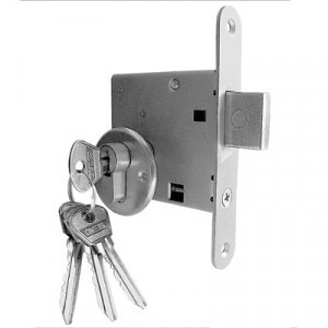 Омега Д-град ЗВ.1 4кл. Замок врезной б/руч (30)