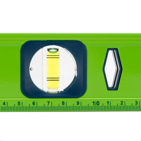 Уровень алюминиевый УС-1, 0-400, фрезерованный, 3 глазка, 400 мм Сибртех