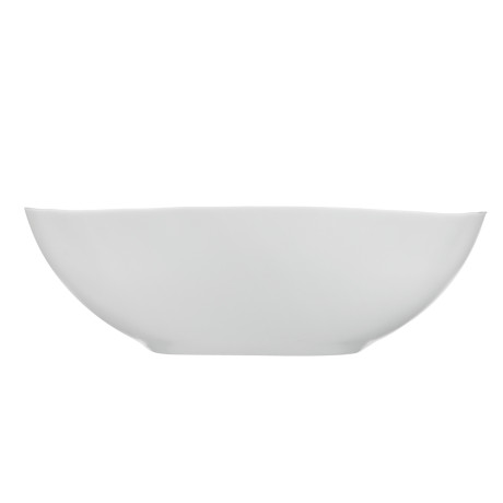 MILLIMI Маки Салатник, опаловое стекло, 1430мл, 23х6.7см, квадратная форма