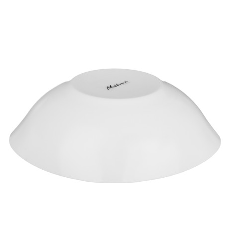 MILLIMI Маки Салатник, опаловое стекло, 1430мл, 23х6.7см, квадратная форма