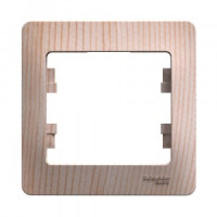 Systeme Electric GLOSSA рамка СУ 1 мест. Сосна GSL001501 (10!)