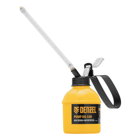 Масленка-нагнетатель, металлический корпус, 0,3 л, гибкий наконечник Denzel