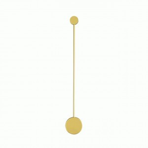 ODEON LIGHT 3902/5WG ODL20 129 золот/металл Настен.св-к накл. LED 4000K 5W 220V SATELLITE 100x700