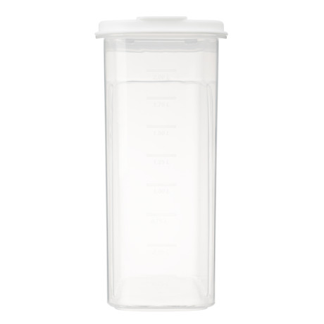 Банка для сыпучих продуктов МАШ прямоугольный 2,4л, пластик