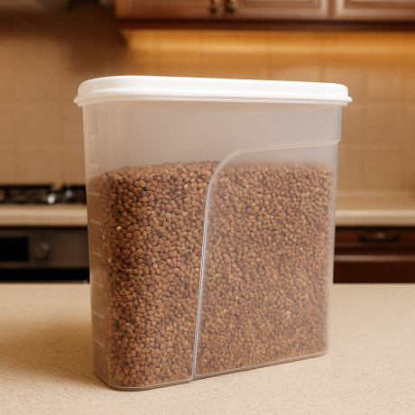 Банка для сыпучих продуктов МАШ прямоугольный 2,4л, пластик