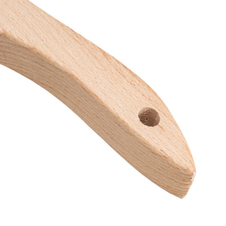 Щетка зачистная 3-х рядная, прямая проволока из нержавеющей стали с деревянной ручкой, EFP// Denzel