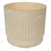 Горшок "Бета" 5,9 л Ваниль с вкл Б22-31 Ливингр х4