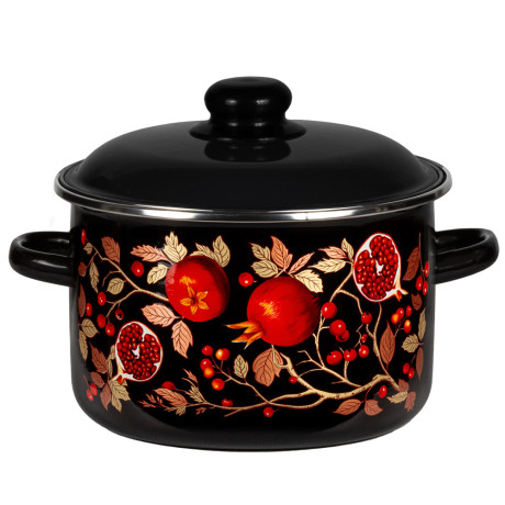 Гранат Кастрюля эмалированная 4л