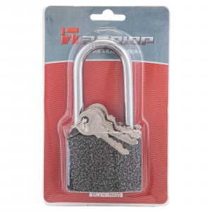 АЛЛЮР "Классика" ВС1Ч-375Д пол дл.дужка Автом 5 кл d10мм Шир 74мм Высота 58мм Замок навесной (24,6)