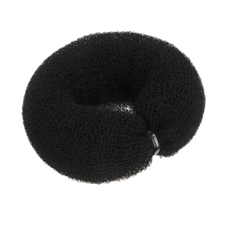 Валик для создания пучка на кнопке, тм ЮНИLOOK, 16-18см, диаметр 4см, нейлон, 3 цвета, #14